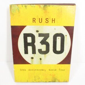 RUSH R30 30th Anniversary World Tour 2 DISCS DVD Set